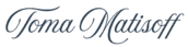 Toma Matisoff Site logo Calligraphy font
